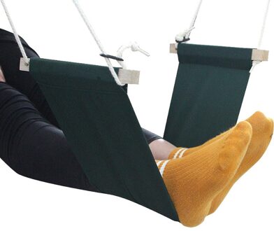 Creatieve Bureau Voeten Hangmat Voet Stoel Care Tool De Voet Hangmat Outdoor Rest Wieg Portable Office Voet Hangmat Mini Voeten rest zwart