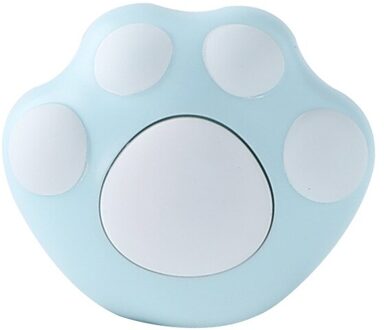 Creatieve Cartoon Haak Muur Gemonteerde Punch-Gratis Pasta Keuken Badkamer Slaapkamer Multifunctionele Hanger Naadloze Plakken Haak blauw