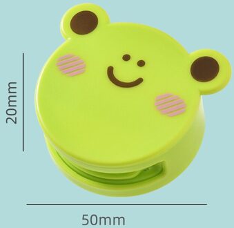 Creatieve Cartoon Handdoek Opslag Clip Badkamer Handdoek Clip Gratis Punch Keuken Muur Gemonteerde Rag Clip Badkamer Opslag Accessoires groen