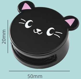 Creatieve Cartoon Handdoek Opslag Clip Badkamer Handdoek Clip Gratis Punch Keuken Muur Gemonteerde Rag Clip Badkamer Opslag Accessoires zwart