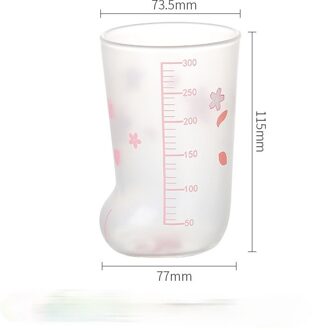 Creatieve Cartoon Met Schaal Sap Kat Poot Water Cup Melk Glas Kat Been Glas Huishouden Paar Kopjes single
