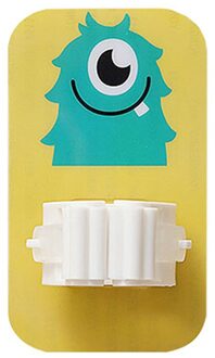 Creatieve Cartoon Muur Opknoping Naadloze Mop Clip Huishouden Bezem Wc Swipe Houder Haak 03