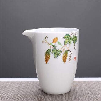 Creatieve Chinese Wit Porselein Hand Geschilderd Cha Hai Handgemaakte Thee Set Keramische Huishoudelijke Theekopje Kantoor Water Mok Drinkware B