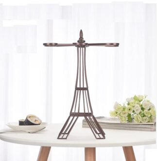 Creatieve Decoratie Glas Wijn Glas Ondersteboven Opknoping Set Huishouden Wijnglas Houder Wijn Beker Houder Wijnglas Houder Bruin