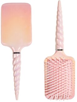 Creatieve Detangling Kammen Ontwarren Hoofdhuid Massage Borstel Salon Kapper Kappers Vrouwen Meisjes Haar Styling Kapsel Tool