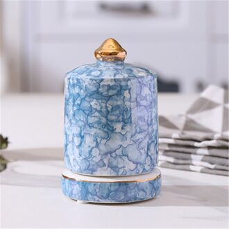 Creatieve Draagbare Tandenstoker Box Tandenstoker Houder Thuis Woonkamer Wattenstaafje Dozen Opslagtank Europese Stijl Stash Container