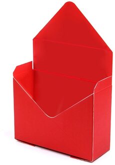 Creatieve Envelop Vouw Bloem Opbergdoos Wedding Engagement Party Decor Stip Strepen Gedrukt Karton Verpakking Wikkelen