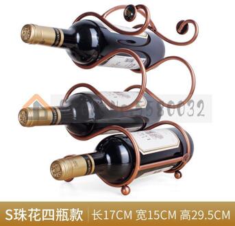 Creatieve Europese Wijnrek Decoratie Moderne Eenvoudige En Eenvoudige Wijn Fles Houder Wijnkast Decoratie Ornamenten stijl 1
