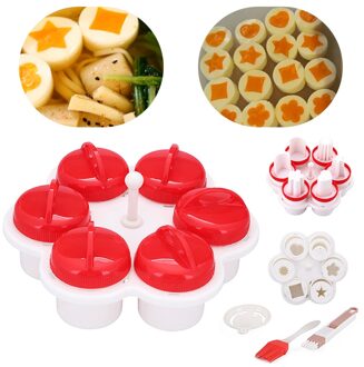 Creatieve Fancy Vorm Eierkoker Ei Lettes Ei Cooker Food Grade Siliconen Eierkoker Ei Ring Mold Voor Ontbijt Keuken gereedschap