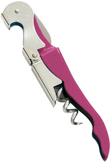 Creatieve Flesopener Rvs Wijn Corkscrew Bierfles Kan Remover Cutter Voor Keuken Gereedschap Bar Accessoires Roze