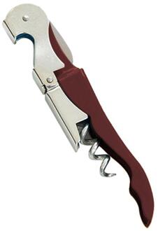 Creatieve Flesopener Rvs Wijn Corkscrew Bierfles Kan Remover Cutter Voor Keuken Gereedschap Bar Accessoires wijn rood