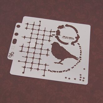 Creatieve Gelaagdheid Stencils voor Diy scrapbook/fotoalbum Decoratieve Embossing kleuring, schilderen stencil, home decor