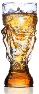 Creatieve Glas Cup Bar Crystal Water Whiskey Wijn Drinken De Voetbal Woord Cup Glas Wijn Bier Cup 350ML