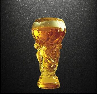 Creatieve Glas Cup Bar Crystal Water Whiskey Wijn Drinken De Voetbal Woord Cup Glas Wijn Bier Cup 380ML