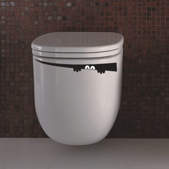 Creatieve Grappige Waterdichte Verwijderbare Muurstickers Voor Badkamer Wc Decoratie Thuis Decor Home Improvement 03