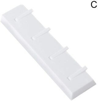 Creatieve Gratis Ponsen Sterk Plakken Haak Badkamer Muur Abs Decoratieve Haak Hanger Kapstok