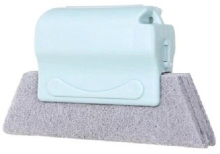 Creatieve Groove Reinigingsborstel Magic Venster Reinigingsborstel-Snel Schoon Alle Hoeken En Gaten Cleaner Tool Huishoudelijke Goederen Blauw