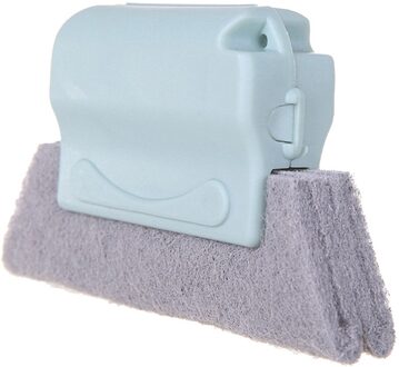 Creatieve Groove Reinigingsborstel, Snel Schoon Alle Hoeken En Gaten Afneembare Deur Window Track Reiniging Borstels Accessoires # T2P groen