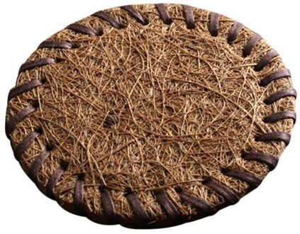 Creatieve Handmatige Coaster Theepot Mat Bamboe Mat Isolatie Thee Mat Ceremonie Zes Gentlemen Thee Art Theeceremonie Accessoires A10