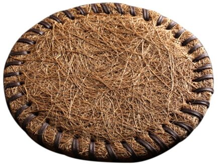 Creatieve Handmatige Coaster Theepot Mat Bamboe Mat Isolatie Thee Mat Ceremonie Zes Gentlemen Thee Art Theeceremonie Accessoires A11