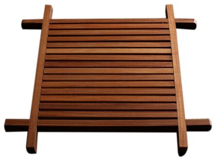 Creatieve Handmatige Coaster Theepot Mat Bamboe Mat Isolatie Thee Mat Ceremonie Zes Gentlemen Thee Art Theeceremonie Accessoires A5