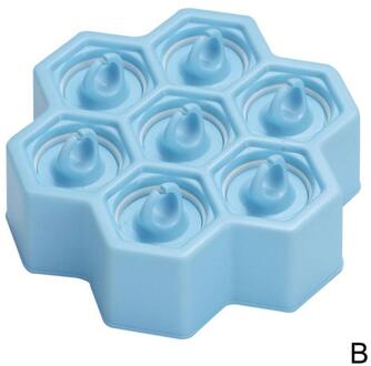 Creatieve Honingraat Ijs Cartoon Mold Diy Ijs Lade Thuis Eenvoudige Zelfgemaakte Ice Box Popsicle Ijs Ijs mold groen