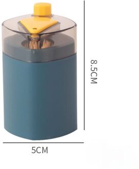 Creatieve Huishoudelijke Woonkamer Tandenstoker Box Van High-End Perstype Tandenstoker Kan Draagbare Nordic Stijl Tandenstoker Emmer blauw