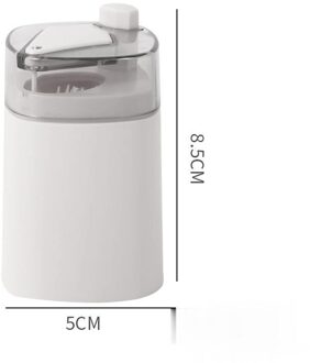 Creatieve Huishoudelijke Woonkamer Tandenstoker Box Van High-End Perstype Tandenstoker Kan Draagbare Nordic Stijl Tandenstoker Emmer grijs