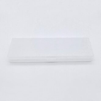 Creatieve Japanse Minimalistische Doorschijnende Frosted Etui Multifunctionele Opslag Briefpapier Product wit