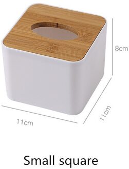 Creatieve Japanse Stijl Eettafel Tissue Box Desk Pompen Doos Bamboe Cover Tissue Opbergdoos Draagbare Auto Opbergdoos FXZJH