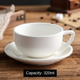 Creatieve Japanse Stijl Keramische Latte Cup Reliëf Koffie Kop En Schotel Set Afternoon Tea Koffie Drinkware Luxe LB530 color1
