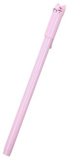 Creatieve Kat Gel Pen Pvc Plastic Pen Lichaam Met Goede Textuur Inkt Op Waterbasis Voor Soepele Schrijven briefpapier Levert 05