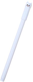 Creatieve Kat Gel Pen Pvc Plastic Pen Lichaam Met Goede Textuur Inkt Op Waterbasis Voor Soepele Schrijven briefpapier Levert 06
