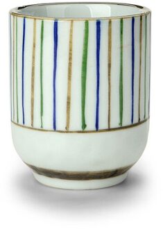 Creatieve Keramische Theekopje Japanse Arabische Melk Cups Retro Grof Aardewerk Koffiekopje Met Mat Lade Restaurant Drinken Mok B 150ML