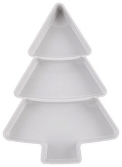 Creatieve Kerstboom Vorm Snoep Snacks Noten Zaden Droge Vruchten Plastic Platen Gerechten Kom Ontbijt Lade Thuis Keuken Benodigdheden 3