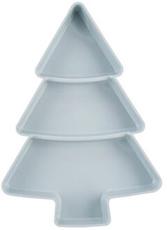 Creatieve Kerstboom Vorm Snoep Snacks Noten Zaden Droge Vruchten Plastic Platen Gerechten Kom Ontbijt Lade Thuis Keuken Benodigdheden 4