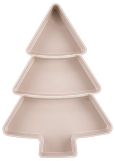 Creatieve Kerstboom Vorm Snoep Snacks Plastic Noten Zaden Droog Fruit Platen Kom Gerechten Ontbijt Lade Thuis Leveringen roze
