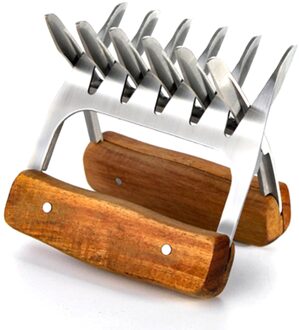 Creatieve Keuken Beer Catching Barbecue Vork Bear Claw Vlees Slicer Keuken Voedsel Vork Gescheurd Vlees Vlees Slicer