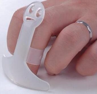 Creatieve Keuken Gadgets Snijden Groente Beschermen Handen Vinger Voorkomen Cut Tool Plastic vinger protector