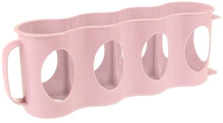 Creatieve Keuken Koelkast Opbergdoos Keuken Organizer Cola Drinken Kan Ruimtebesparend Vier Dozen Opslag Cocina Gereedschap roze