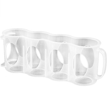 Creatieve Keuken Koelkast Opbergdoos Keuken Organizer Cola Drinken Kan Ruimtebesparend Vier Dozen Opslag Cocina Gereedschap transparant