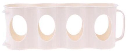 Creatieve Keuken Koelkast Opbergdoos Keuken Organizer Cola Drinken Kan Ruimtebesparend Vier Dozen Opslag Cocina Gereedschap wit