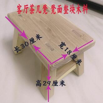 Creatieve kleine bench massief houten kruk huishoudelijke vierkante kruk Chinese stijl salontafel kruk veranderen schoenen kinderen dans kruk VIP 5