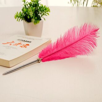 Creatieve Kleur Veer Metalen Balpen Ganzenveer Duurzaam Nuttig Dagelijks Briefpapier Kantoor Thuis Leveringen MR