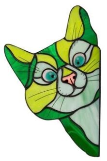 Creatieve Kleurrijke Gluren Auto Sticker Muur Achtergrond Art Decals Decoraties Schattige Dieren Muurstickers Voor Home Decor F