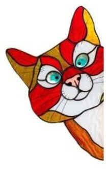 Creatieve Kleurrijke Gluren Auto Sticker Muur Achtergrond Art Decals Decoraties Schattige Dieren Muurstickers Voor Home Decor