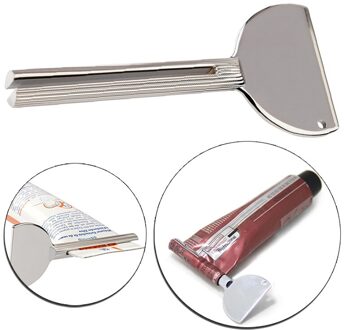 Creatieve Knijpen Tandpasta Sliver Kleur Sleutel Vorm Metalen Plakken Squeezer Tool Accessoires Thuis Badkamer Benodigdheden