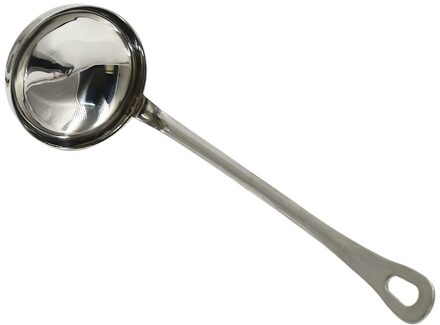 Creatieve Lange Handvat Soep Lepel Pot Zeef Lepel Met Haak Eetlepels Draagbare Servies Roestvrij Stalen Filter Lepel lepel / L