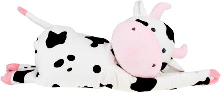 Creatieve Leuke Auto Tissue Box Zachte Cartoon Koe Papieren Servet Case Autostoel Terug Opknoping Tissue Doos Auto Interieur Auto accessoires