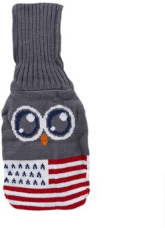Creatieve Leuke Fles Warm Water Zak Warme Cover Explosieveilige Rubber Warm Water Fles Cover Wasbare Huishoudelijke owl